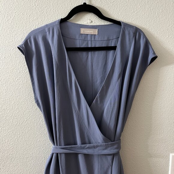 Everlane Blue Midi Dress - Picture 8 of 8